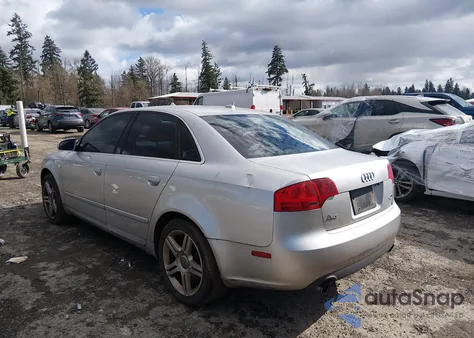 2007 Audi A4 2.0T z USA, uszkodzony, nr VIN WAUDF78E87A206922